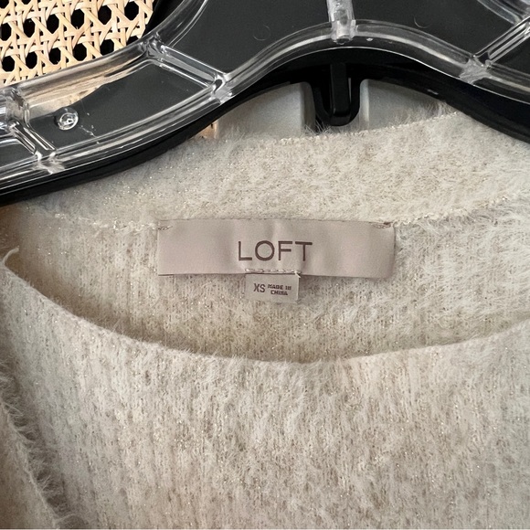 Ann Taylor Fuzzy Twin Set - Picture 4 of 5